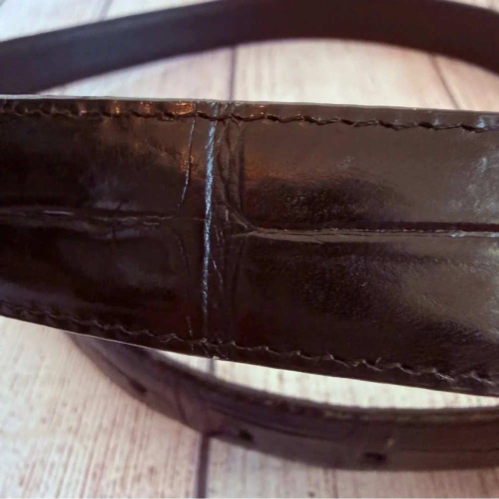 Brighton black leather